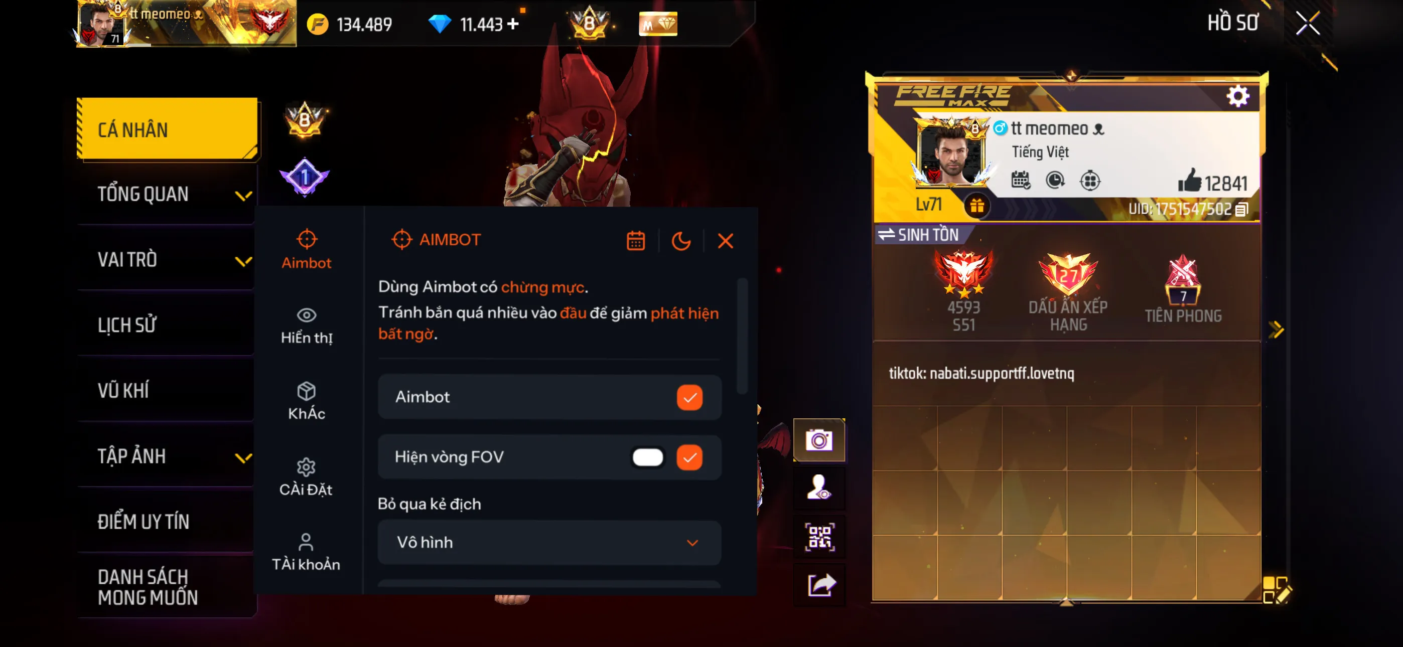 MENU MIGUL IOS